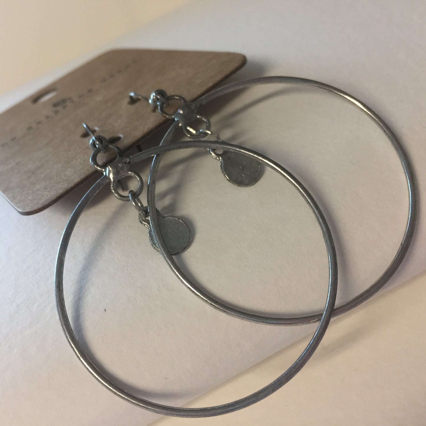 Roe Coin Hoop Earrings