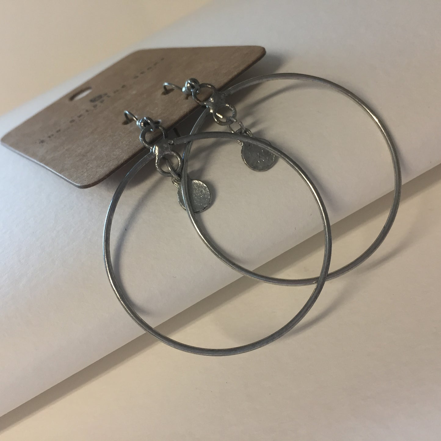 Roe Coin Hoop Earrings