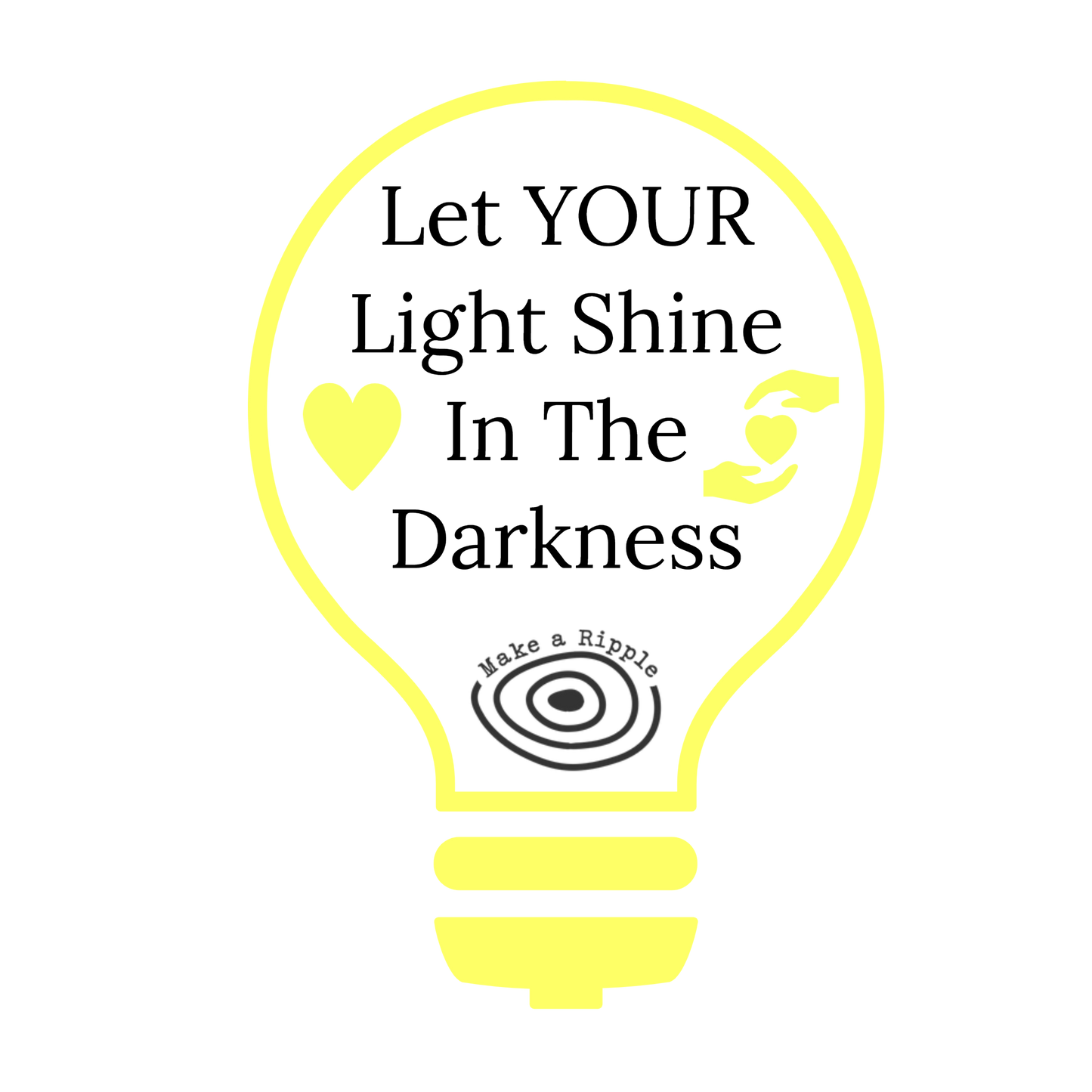 Light In The Darkness Sticker