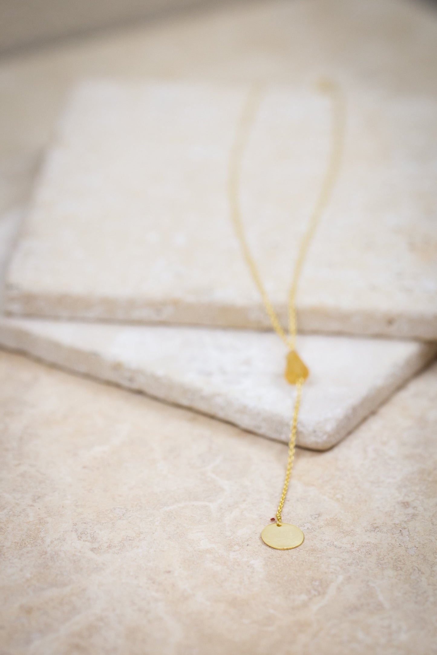 Gemstone Charm Necklace