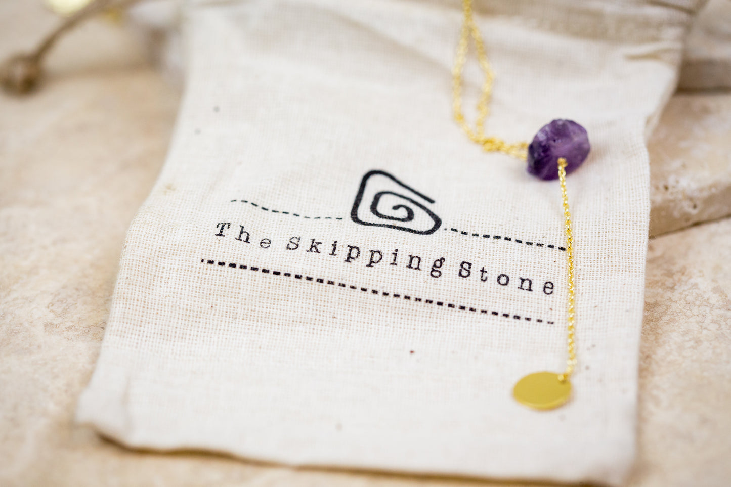 Gemstone Charm Necklace