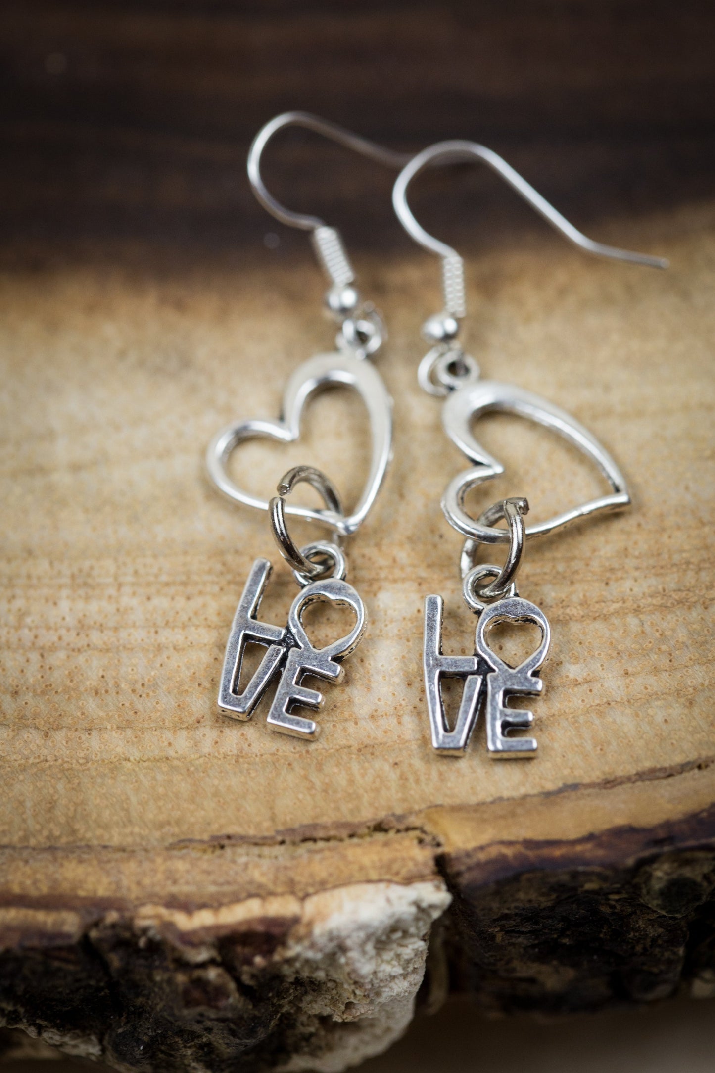 Jubilee Love Earrings with Sari Necklace