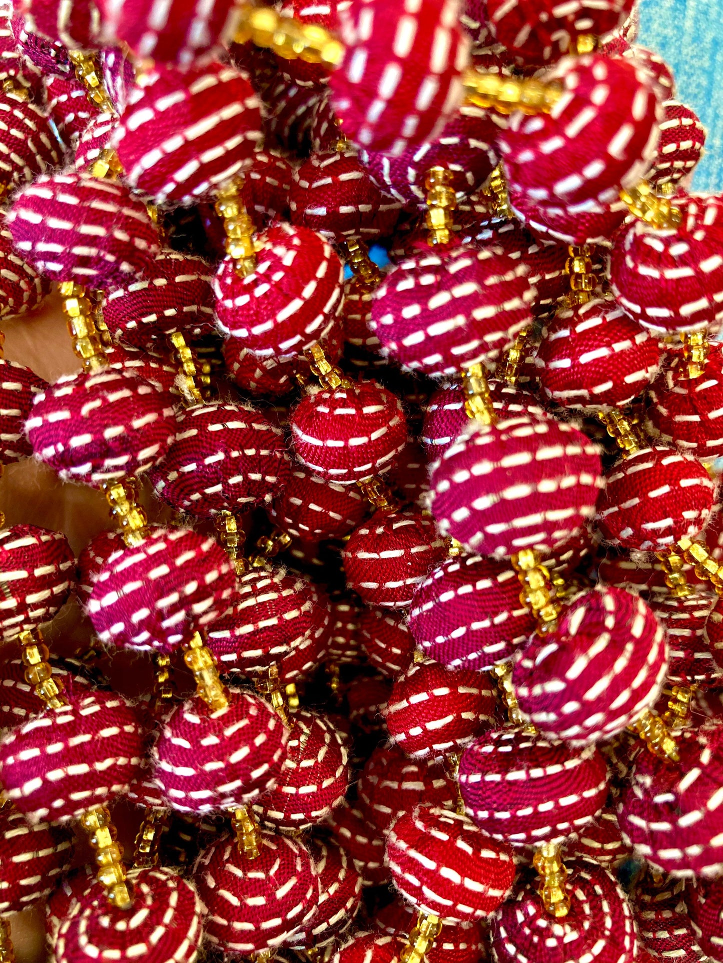 Jubilee Love Earrings with Sari Necklace