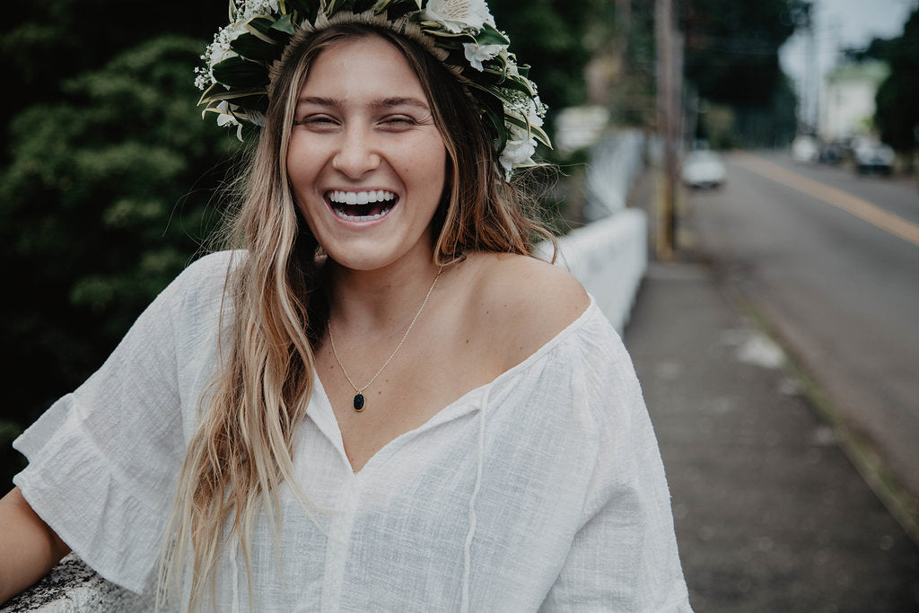 Gemstone Charm Necklace