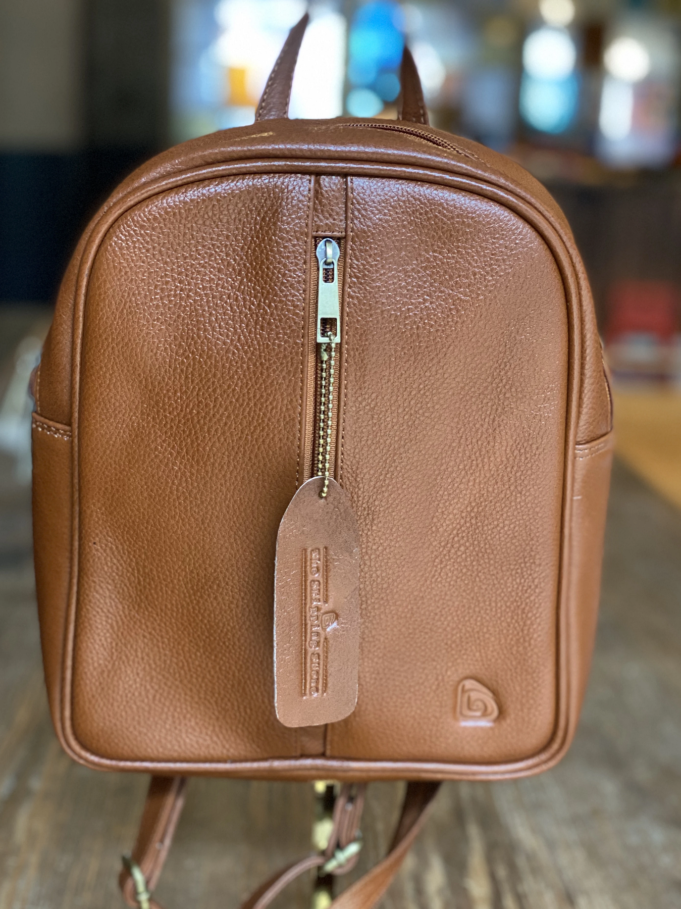 All-For-One Leather Backpack