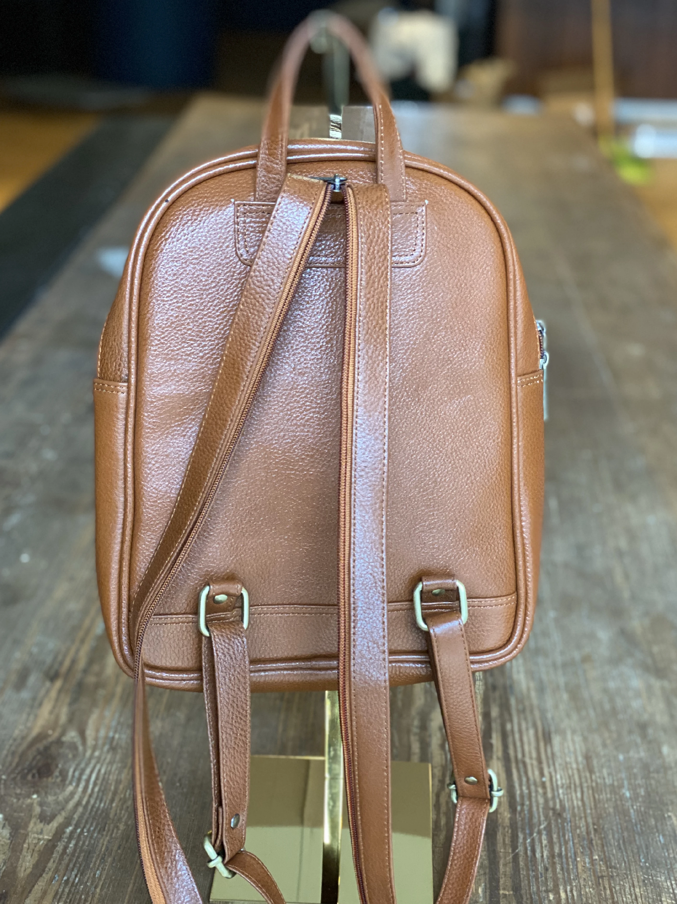 All-For-One Leather Backpack