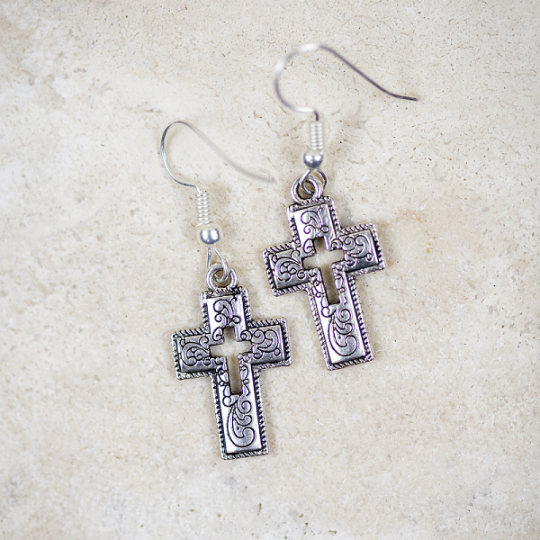 Jubilee Cross Earrings