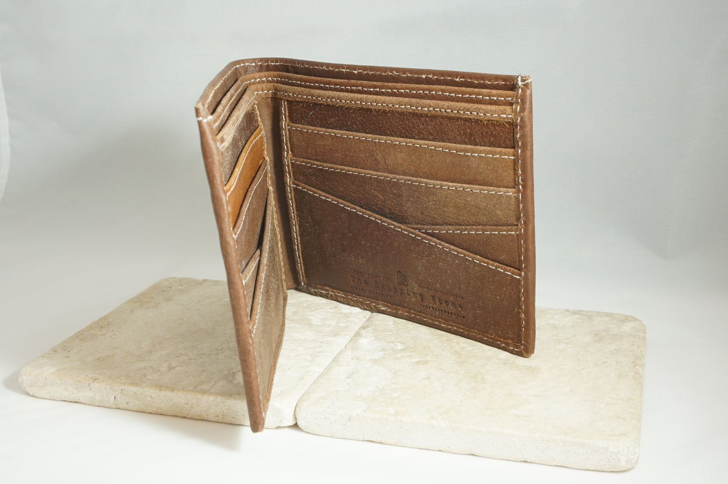 Signature Men's Wallet in Brown