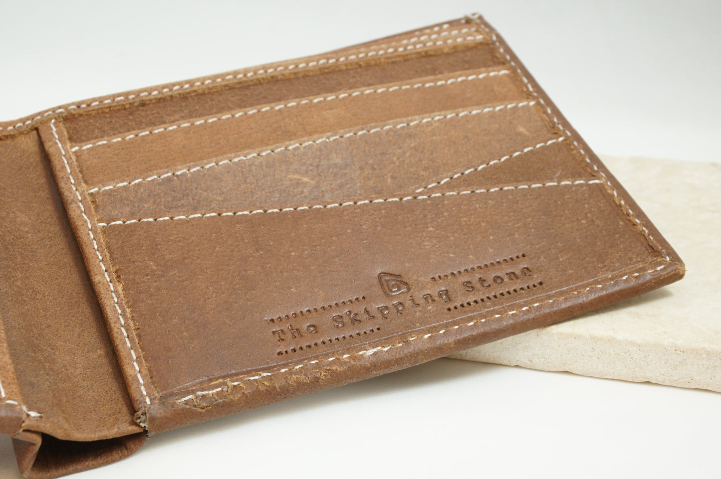 Signature Men's Wallet in Brown