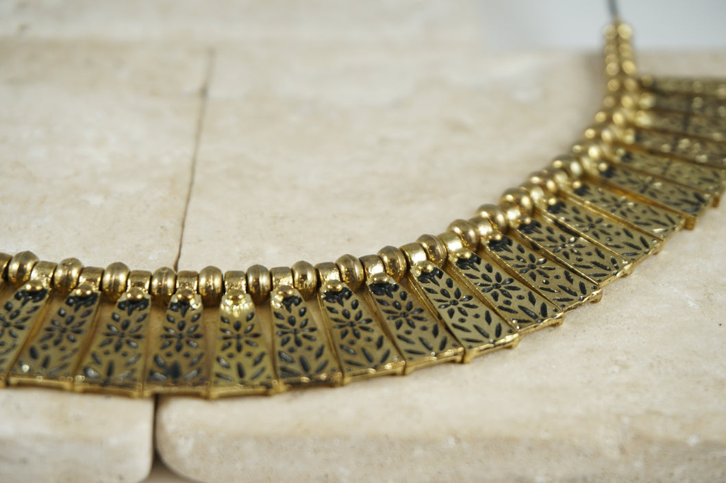 Golden Cut-a-dash Necklace