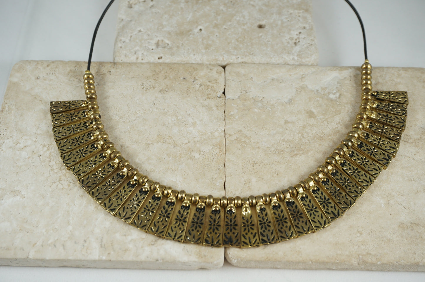 Golden Cut-a-dash Necklace