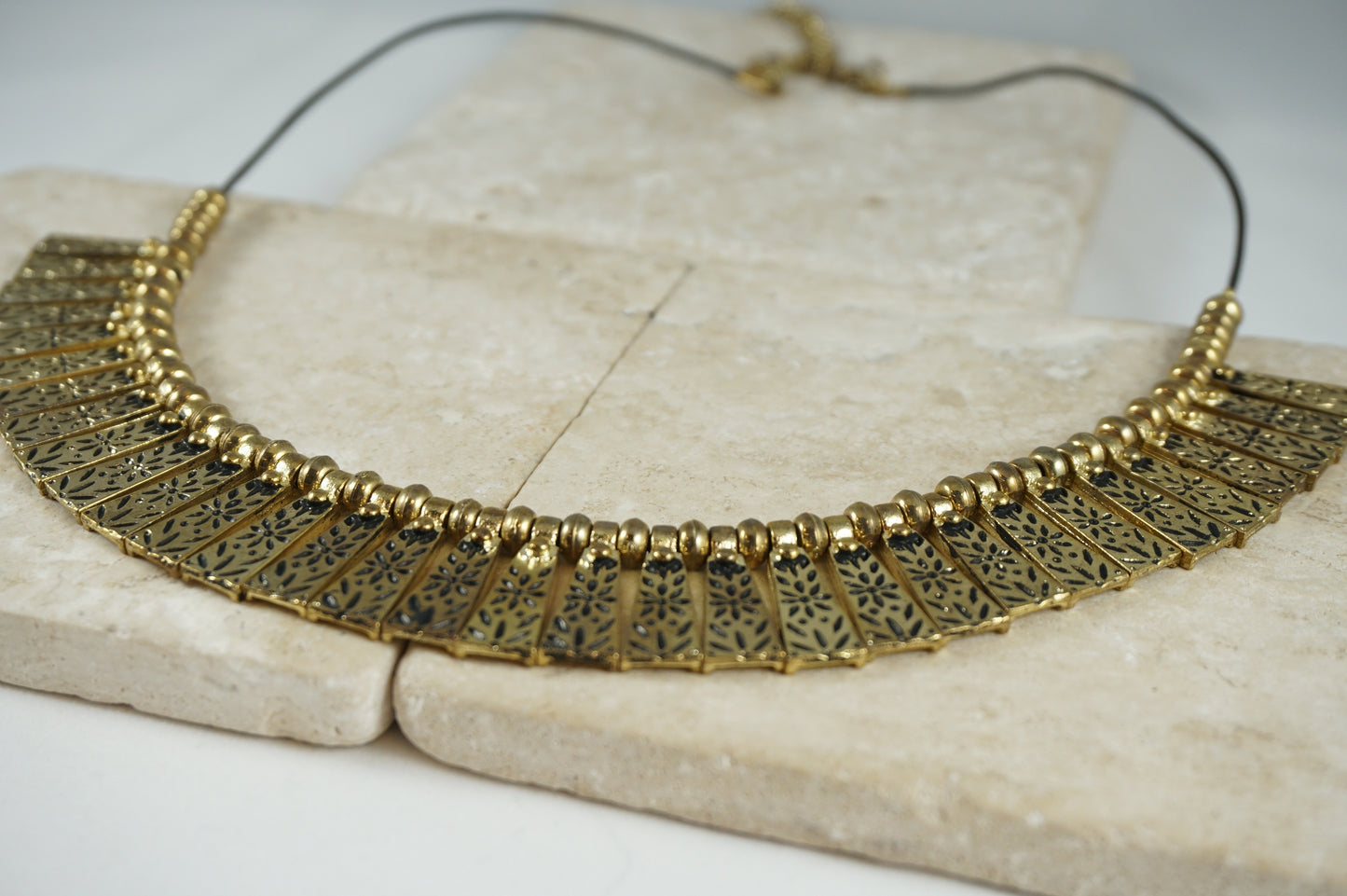 Golden Cut-a-dash Necklace