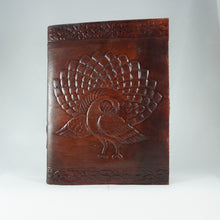 Load image into Gallery viewer, Peacock Leather Journal
