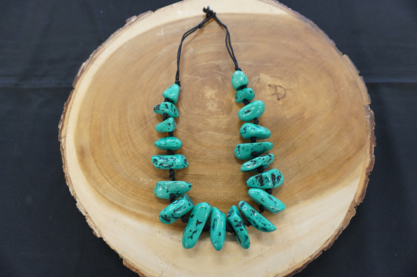 Teal Stone Necklace