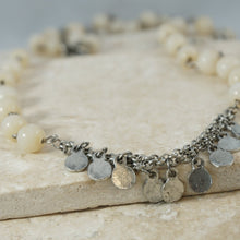 Load image into Gallery viewer, Roe Coin and Bead Necklace
