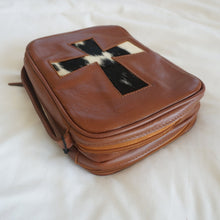 Load image into Gallery viewer, Leather Bible Cases with Cross
