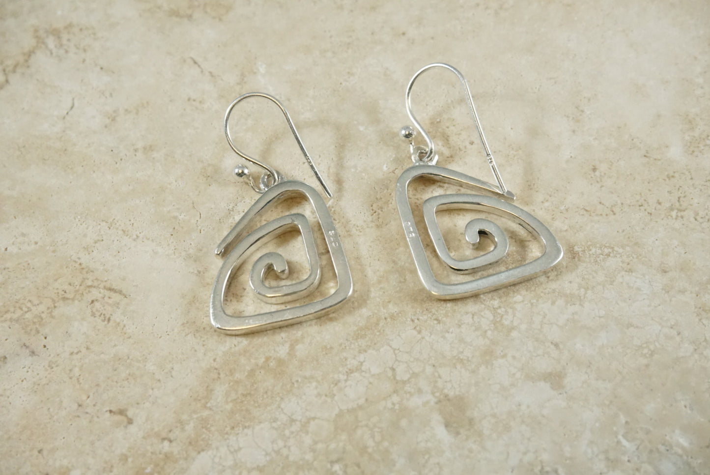Signature Sterling Silver Make a Ripple Earrings