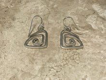 Load image into Gallery viewer, Signature Sterling Silver Make a Ripple Earrings
