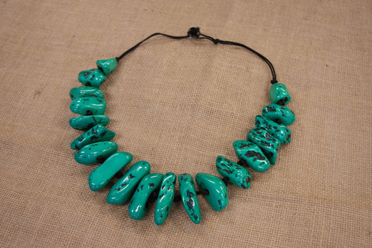 Teal Stone Necklace