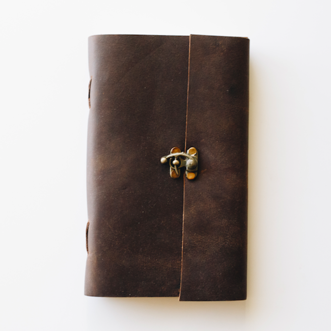 Classic Leather Journal with Latch
