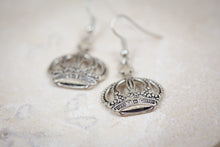 Load image into Gallery viewer, Daughter of the King - Chrome Earrings

