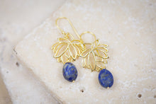 Load image into Gallery viewer, Lotus Pond Earrings
