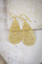 Load image into Gallery viewer, Secret Garden Teardrop Earrings
