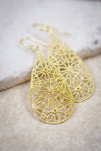 Load image into Gallery viewer, Secret Garden Teardrop Earrings
