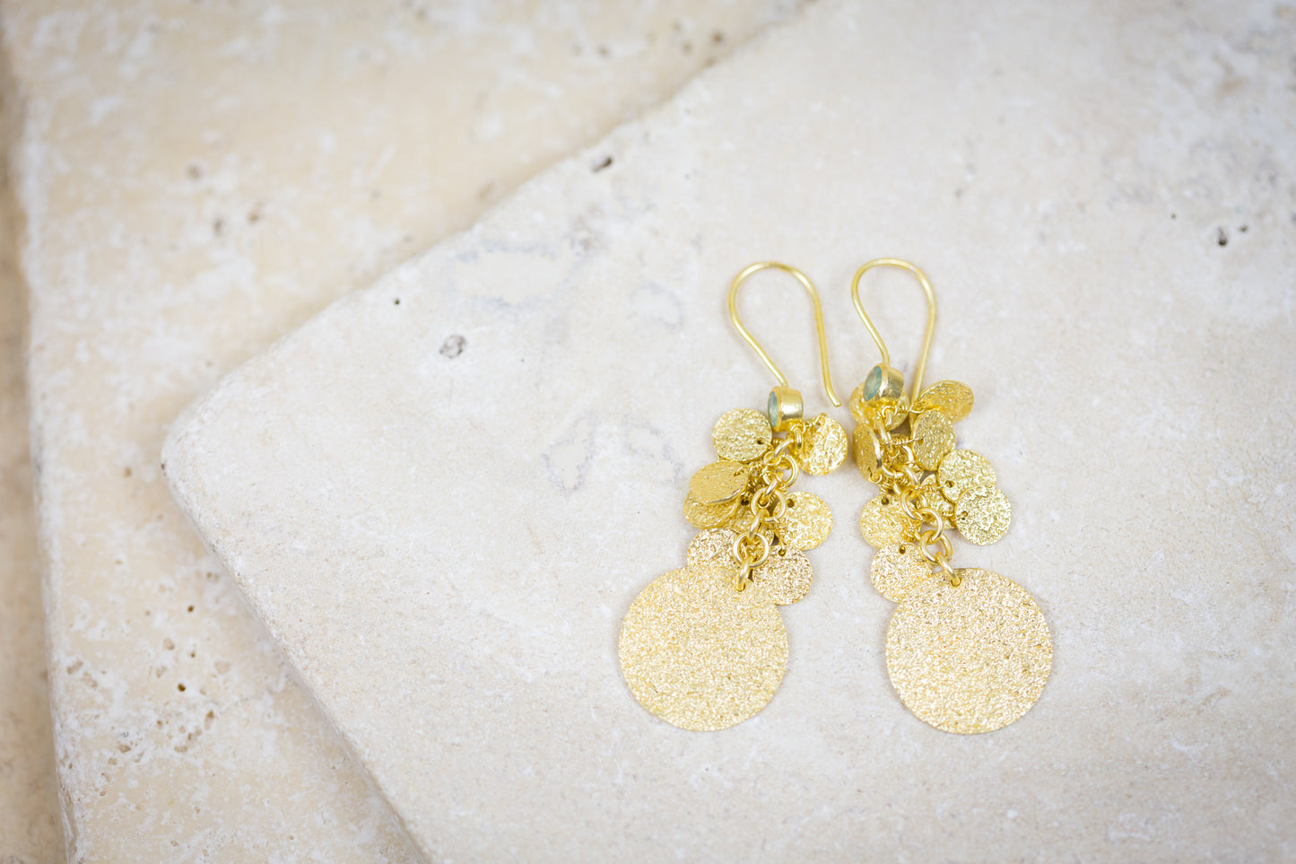 Gold-coin Earrings