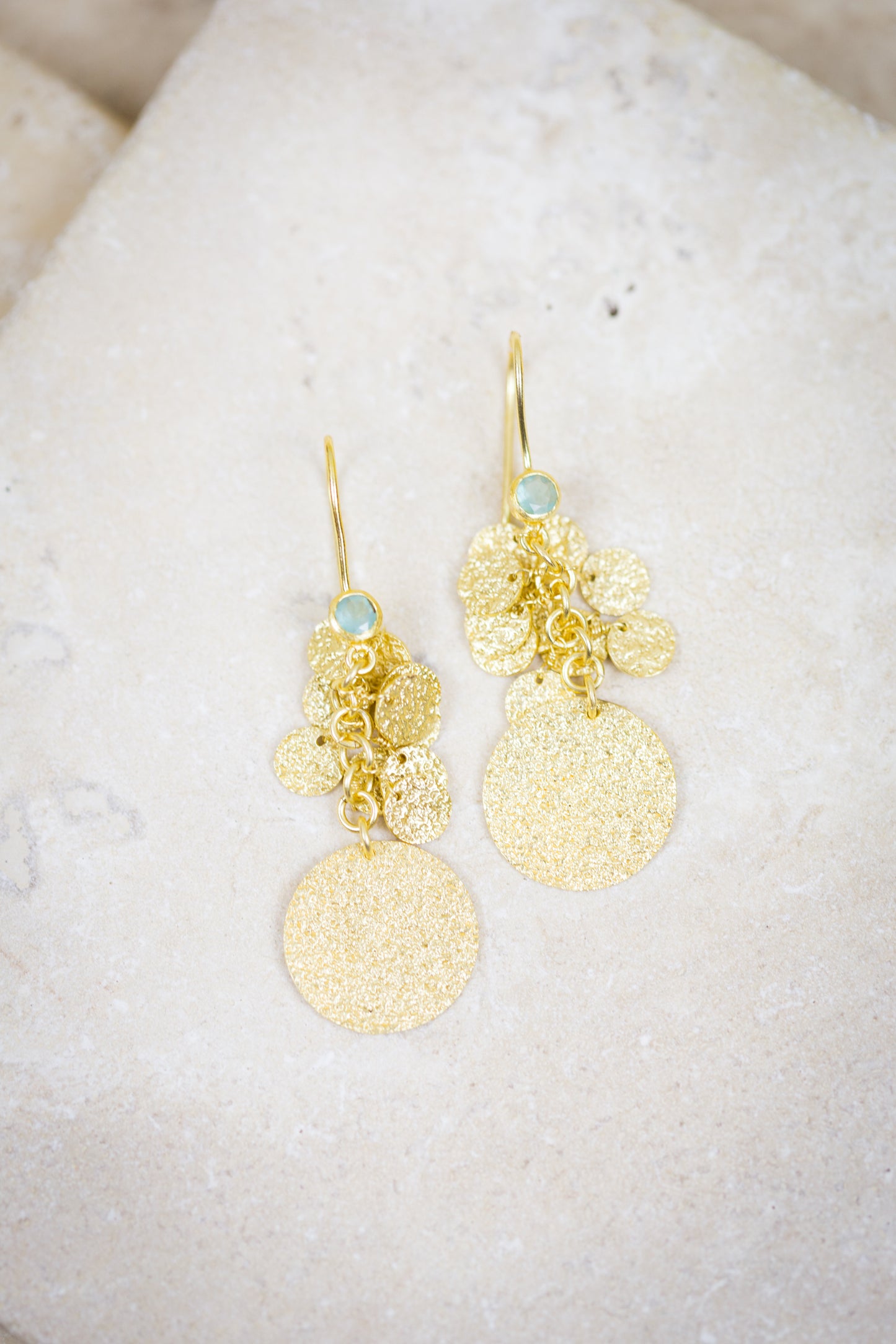 Gold-coin Earrings