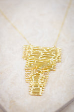Load image into Gallery viewer, Gold Waterfall Necklace
