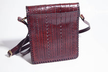 Load image into Gallery viewer, Wave Leather Crossbody Bag
